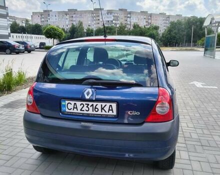 Синий Рено Клио, объемом двигателя 1.1 л и пробегом 194 тыс. км за 4000 $, фото 9 на Automoto.ua