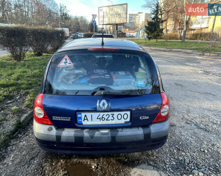 Синій Рено Кліо, об'ємом двигуна 1.4 л та пробігом 239 тис. км за 3700 $, фото 3 на Automoto.ua