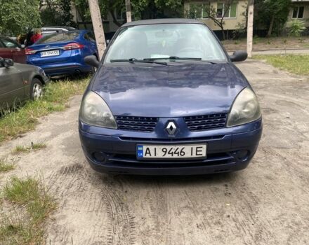 Синий Рено Клио, объемом двигателя 1.4 л и пробегом 295 тыс. км за 1000 $, фото 2 на Automoto.ua