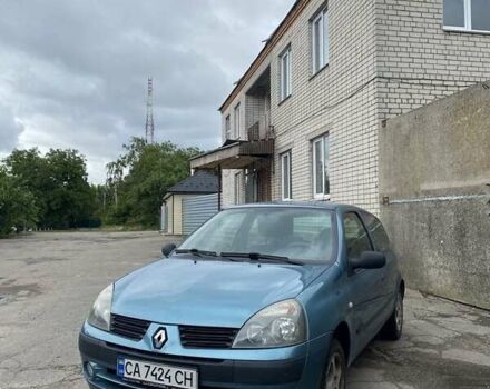 Синий Рено Клио, объемом двигателя 1.1 л и пробегом 160 тыс. км за 2600 $, фото 21 на Automoto.ua