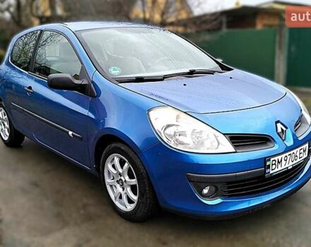 Синий Рено Клио, объемом двигателя 1.15 л и пробегом 258 тыс. км за 3700 $, фото 2 на Automoto.ua
