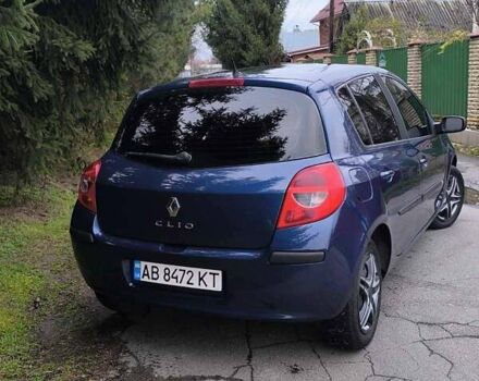 Синий Рено Клио, объемом двигателя 1.6 л и пробегом 132 тыс. км за 6500 $, фото 4 на Automoto.ua
