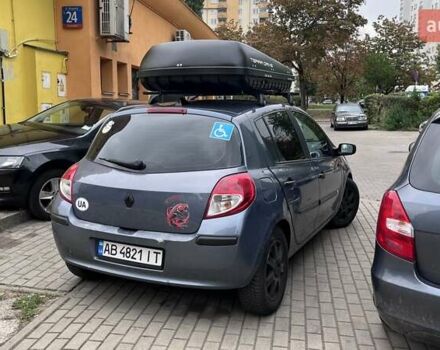 Синий Рено Клио, объемом двигателя 1.5 л и пробегом 275 тыс. км за 5200 $, фото 2 на Automoto.ua