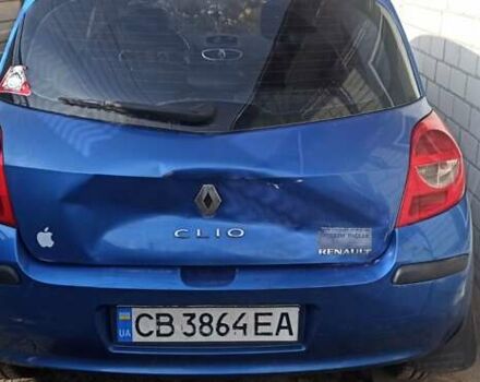 Синий Рено Клио, объемом двигателя 1.39 л и пробегом 188 тыс. км за 4000 $, фото 2 на Automoto.ua