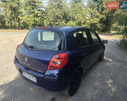 Синий Рено Клио, объемом двигателя 1.2 л и пробегом 250 тыс. км за 4000 $, фото 6 на Automoto.ua