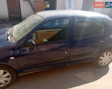 Синий Рено Клио, объемом двигателя 1.2 л и пробегом 235 тыс. км за 2500 $, фото 1 на Automoto.ua