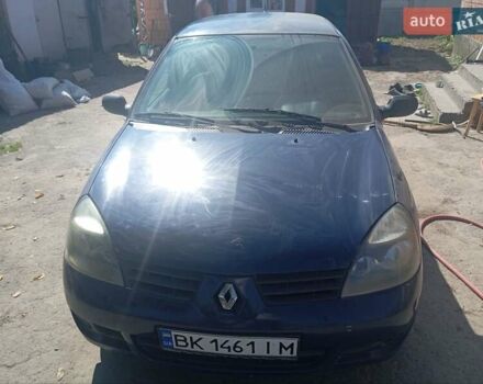 Синий Рено Клио, объемом двигателя 1.2 л и пробегом 235 тыс. км за 2500 $, фото 5 на Automoto.ua