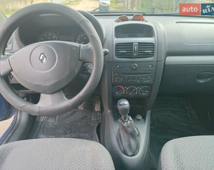 Синий Рено Клио, объемом двигателя 1.15 л и пробегом 299 тыс. км за 2999 $, фото 10 на Automoto.ua