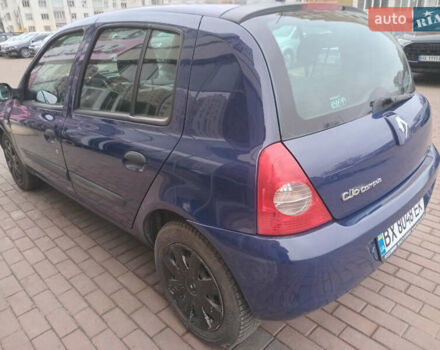 Синий Рено Клио, объемом двигателя 1.2 л и пробегом 299 тыс. км за 3000 $, фото 6 на Automoto.ua
