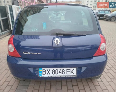 Синий Рено Клио, объемом двигателя 1.2 л и пробегом 299 тыс. км за 3000 $, фото 5 на Automoto.ua