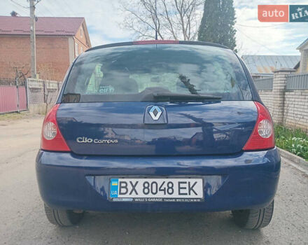 Синий Рено Клио, объемом двигателя 1.2 л и пробегом 299 тыс. км за 2999 $, фото 4 на Automoto.ua