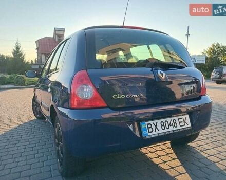 Синий Рено Клио, объемом двигателя 1.15 л и пробегом 299 тыс. км за 4350 $, фото 7 на Automoto.ua