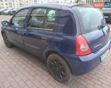 Синий Рено Клио, объемом двигателя 1.2 л и пробегом 299 тыс. км за 3000 $, фото 1 на Automoto.ua