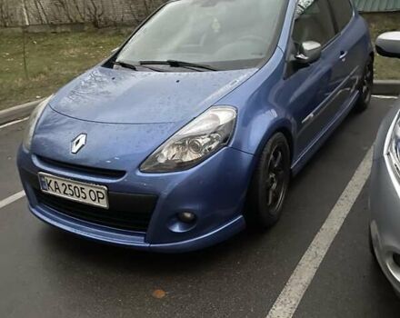 Синий Рено Клио, объемом двигателя 1.6 л и пробегом 190 тыс. км за 6500 $, фото 9 на Automoto.ua