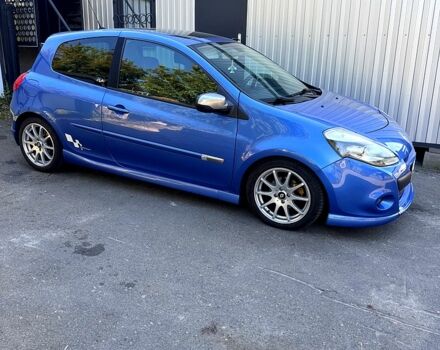 Синий Рено Клио, объемом двигателя 1.6 л и пробегом 192 тыс. км за 7000 $, фото 5 на Automoto.ua