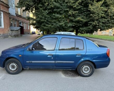 Синий Рено Клио, объемом двигателя 1.4 л и пробегом 243 тыс. км за 2200 $, фото 1 на Automoto.ua