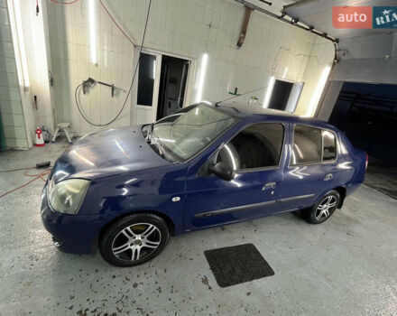 Синий Рено Клио, объемом двигателя 1.39 л и пробегом 160 тыс. км за 3400 $, фото 6 на Automoto.ua