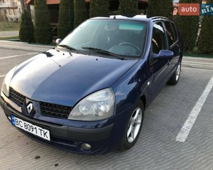 Синий Рено Клио, объемом двигателя 1.4 л и пробегом 280 тыс. км за 2800 $, фото 7 на Automoto.ua