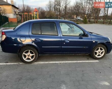 Синий Рено Клио, объемом двигателя 1.4 л и пробегом 280 тыс. км за 2800 $, фото 2 на Automoto.ua