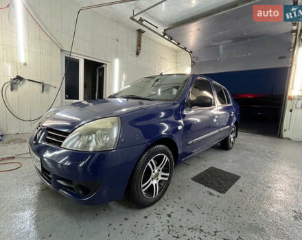 Синий Рено Клио, объемом двигателя 1.39 л и пробегом 160 тыс. км за 3400 $, фото 7 на Automoto.ua