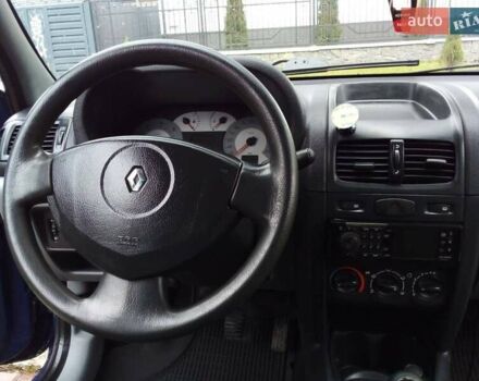 Синий Рено Клио, объемом двигателя 1.4 л и пробегом 189 тыс. км за 3000 $, фото 1 на Automoto.ua