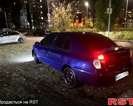 Синий Рено Клио, объемом двигателя 1.4 л и пробегом 183 тыс. км за 3500 $, фото 5 на Automoto.ua