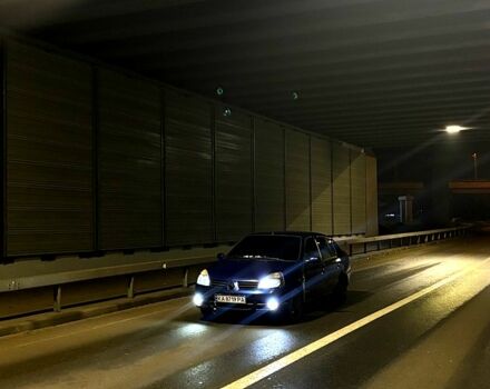 Синий Рено Клио, объемом двигателя 1.4 л и пробегом 183 тыс. км за 3500 $, фото 11 на Automoto.ua