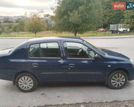 Синий Рено Клио, объемом двигателя 1.4 л и пробегом 130 тыс. км за 4000 $, фото 7 на Automoto.ua