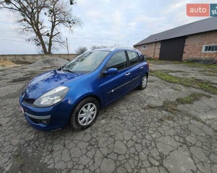 Синий Рено Клио, объемом двигателя 1.5 л и пробегом 296 тыс. км за 5600 $, фото 6 на Automoto.ua