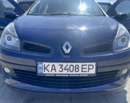 Синий Рено Клио, объемом двигателя 1.1 л и пробегом 190 тыс. км за 5000 $, фото 4 на Automoto.ua