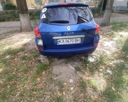Синий Рено Клио, объемом двигателя 1.6 л и пробегом 291 тыс. км за 5500 $, фото 3 на Automoto.ua
