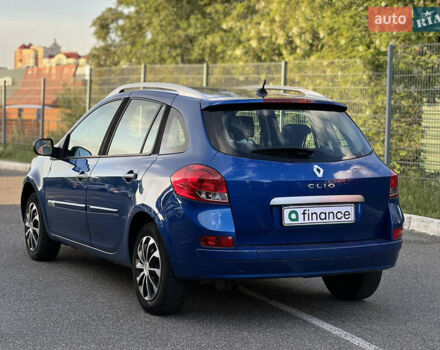 Синий Рено Клио, объемом двигателя 1.2 л и пробегом 245 тыс. км за 4800 $, фото 4 на Automoto.ua