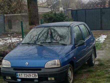 Рено Кліо 1997 у Івано-Франківську на Automoto.ua Синій Рено Кліо, об'ємом двигуна 1.2 л та пробігом 243 тис. км за 1100 $, фото 1 на Automoto.ua