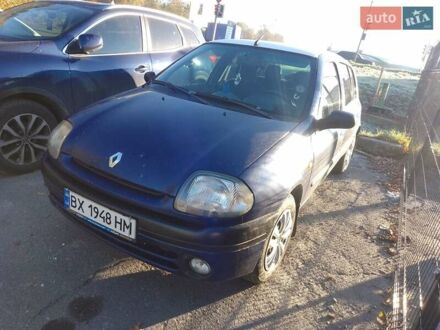 Рено Клио 1999 в Хмельницком на Automoto.ua Синий Рено Клио, объемом двигателя 1.15 л и пробегом 281 тыс. км за 1900 $, фото 1 на Automoto.ua