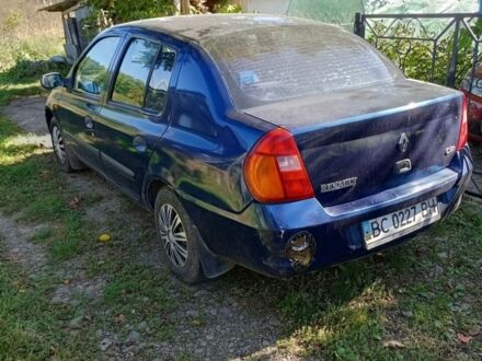 Синий Рено Клио, объемом двигателя 1.39 л и пробегом 400 тыс. км за 2000 $, фото 1 на Automoto.ua