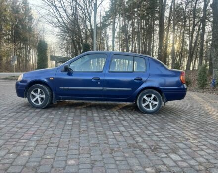 Синий Рено Клио, объемом двигателя 1.4 л и пробегом 273 тыс. км за 2500 $, фото 1 на Automoto.ua