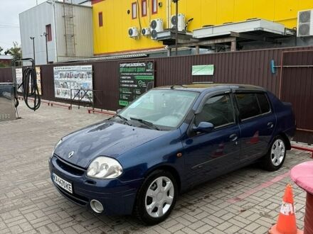 Синій Рено Кліо, об'ємом двигуна 1.4 л та пробігом 297 тис. км за 1750 $, фото 1 на Automoto.ua