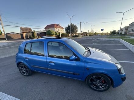 Рено Клио 2001 в Запорожье на Automoto.ua Синий Рено Клио, объемом двигателя 1.4 л и пробегом 242 тыс. км за 2500 $, фото 1 на Automoto.ua