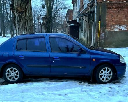 Синий Рено Клио, объемом двигателя 1.4 л и пробегом 0 тыс. км за 2500 $, фото 1 на Automoto.ua