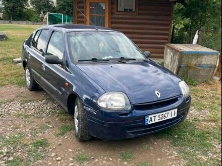 Рено Клио 2001 в Коломые на Automoto.ua Синий Рено Клио, объемом двигателя 1.4 л и пробегом 250 тыс. км за 2100 $, фото 1 на Automoto.ua