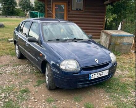 Синій Рено Кліо, об'ємом двигуна 1.4 л та пробігом 250 тис. км за 2100 $, фото 1 на Automoto.ua