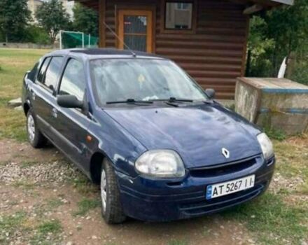 Синій Рено Кліо, об'ємом двигуна 1.4 л та пробігом 240 тис. км за 1888 $, фото 1 на Automoto.ua