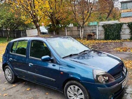 Рено Клио 2002 в Бердичеве на Automoto.ua Синий Рено Клио, объемом двигателя 1.39 л и пробегом 193 тыс. км за 4100 $, фото 1 на Automoto.ua