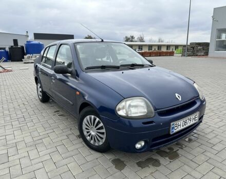 Рено Клио 2002 в Первомайск на Automoto.ua Синий Рено Клио, объемом двигателя 1.4 л и пробегом 202 тыс. км за 1450 $, фото 1 на Automoto.ua