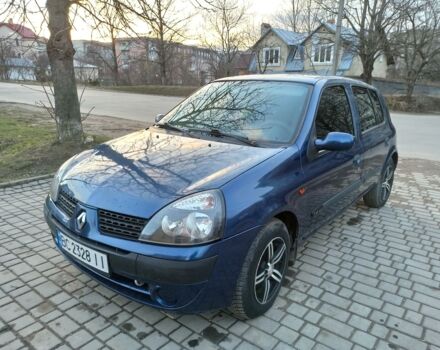 Синий Рено Клио, объемом двигателя 1.4 л и пробегом 175 тыс. км за 4100 $, фото 1 на Automoto.ua