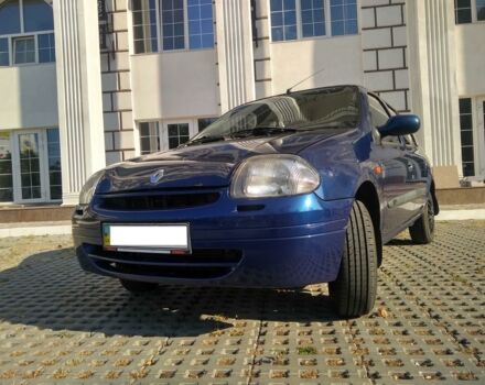 Синій Рено Кліо, об'ємом двигуна 1.4 л та пробігом 250 тис. км за 4000 $, фото 1 на Automoto.ua