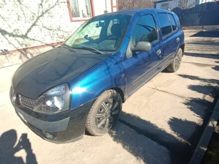 Синій Рено Кліо, об'ємом двигуна 1 л та пробігом 267 тис. км за 2999 $, фото 1 на Automoto.ua