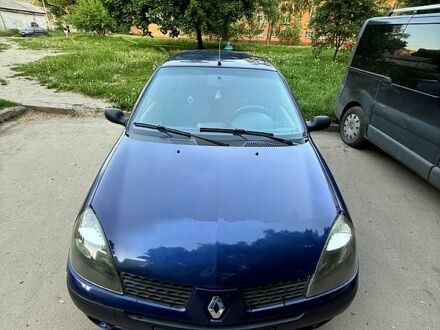 Синий Рено Клио, объемом двигателя 1.4 л и пробегом 385 тыс. км за 2500 $, фото 1 на Automoto.ua