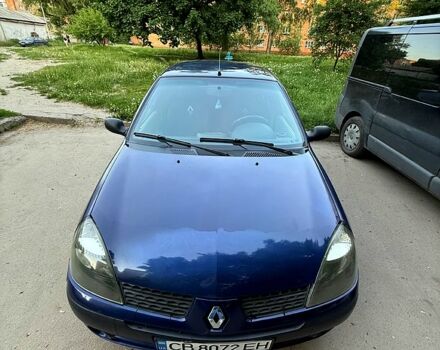 Синий Рено Клио, объемом двигателя 1.4 л и пробегом 385 тыс. км за 2500 $, фото 1 на Automoto.ua
