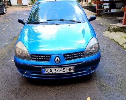 Синий Рено Клио, объемом двигателя 1.4 л и пробегом 32 тыс. км за 3400 $, фото 1 на Automoto.ua
